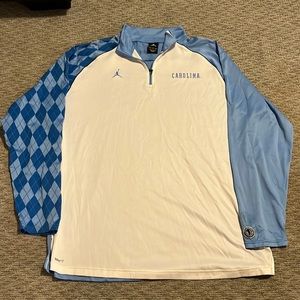 North Carolina Jordan Quarter Zip Shirt